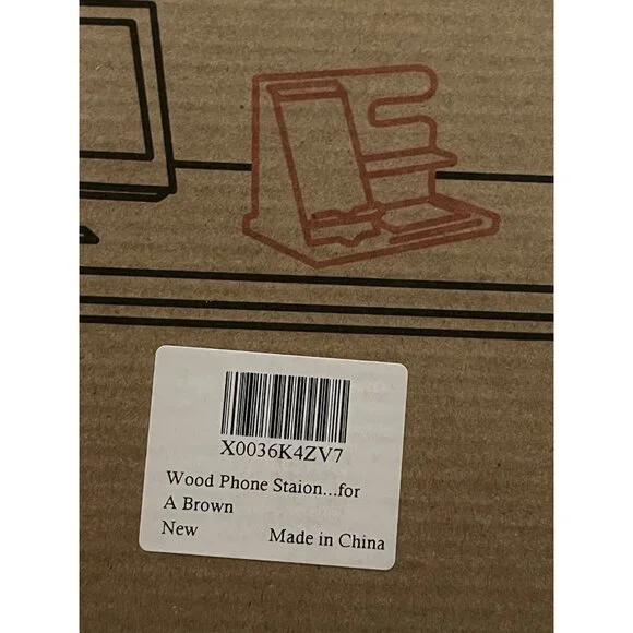 Wood Phone Docking Station Wood Nightstand Organizer Idea For Him,Perfect Gift - Picture 8 of 10